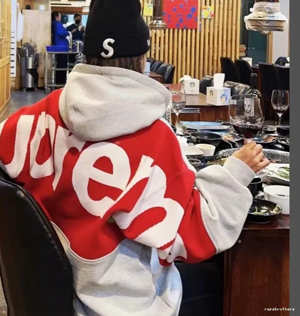 M HOODED S Sweatshirt LOGO Back L SWEATSHIRT Hoodie Grey Black Big JACQUARD LOGO XL BIG 0920